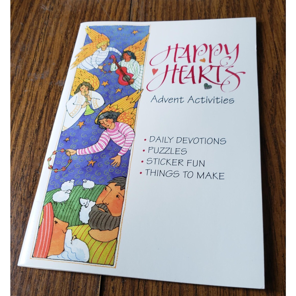 Happy Hearts Advent Childrens Activity Book Creative Communications